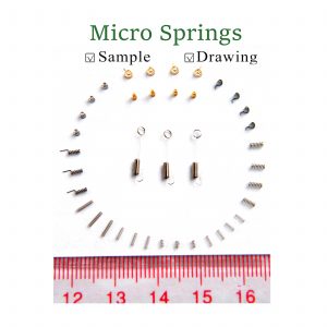 China Source Factory Direct Custom Made Micro Mini Tiny Precison Springs