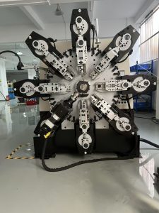 Fully automatic computer numerical control universal spring machine
